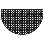 Uksematt, poolring, 45 x 75 cm, kumm