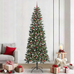 Tehisj&otilde;ulupuu roheline 240 cm pvc, plast ja teras
