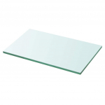 Klaasist riiuliplaat 30 x 15 cm l&auml;bipaistev