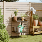 Taimealus, antratsiithall, 56,5x54,5x100 cm, tsingitud teras