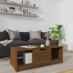 Kohvilaud, pruun tamm, 102 x 50 x 36 cm, tehispuit