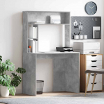 Laud riiuliga betoonhall 91 x 50 x 149 cm tehispuit