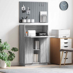 Laud riiuliga hall sonoma 71,5 x 31,5 x 106,5 cm tehispuit