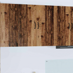 Seinakapp k&ouml;&ouml;ki riiuliga vana puit 80 x 31 x 80 cm tehispuit