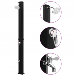 P&auml;ikesepatareidega v&auml;lidu&scaron;&scaron; du&scaron;iotsaku ja kraaniga, 35 l, must