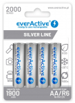 Rechargeable batteries everActive Ni-MH R6 AA 2000 mAh Silver Line