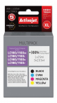 Activejet ABB-1100NX Ink (replacement for Brother LC1100/980; Supreme; 1 x 29 ml, 3 x 19.5 ml; black, magenta, cyan, yellow)