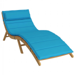 P&auml;ikese lounge patja helesinine 178 x 60 x 4 cm oxfordi kangas