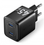 MOBILE CHARGER WALL 45W USB-C/2P BLACK FEFB0-EU VENTION - 6922794790193