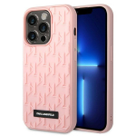 Karl Lagerfeld KLHCP14LRUPKLPP iPhone 14 Pro 6,1" hardcase r&oacute;żowy/pink 3D Monogram
