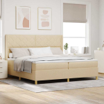 Karbi vedrumadrats led-ribadega peaga cream 200 x 200 cm kangas