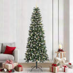 Tehisj&otilde;ulupuu roheline 240 cm pvc, plast ja teras