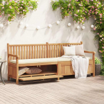 Aia ladustamispink pruun 228 x 60 x 90 cm tugev tiikpuu