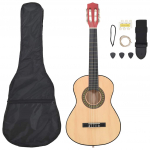 8-osaline kitarrikomplekt lastele ja algajatele 1/2 34"