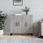 Puhvetkapp, hall sonoma tamm, 90 x 34 x 80 cm, tehispuit