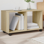 Ratastel kapp, sonoma tamm, 72x33x42,5 cm, tehispuit