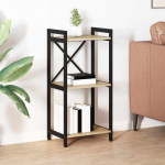 Raamatukapp sonoma tamm 40 x 30 x 83 cm tehispuit