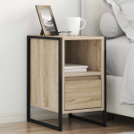 &Ouml;&ouml;kapp sahtliga 2 pcs sonoma 39,5 x 30 x 50 cm tehispuit