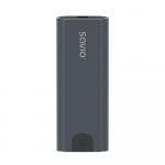 Savio M.2 SSD NVMe external drive enclosure, USB-C 3.1, AK-67, grey