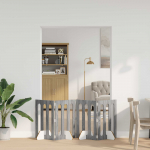 Volditav lemmikloomade aed 4 pcs hall sonoma 201 x 38 x 70 cm
