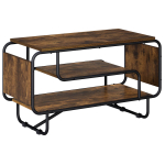 Telerialus 80 x 36 x 45 cm suitsutatud tamm tehispuit