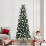 Tehisj&otilde;ulupuu roheline 240 cm pvc, plast ja teras