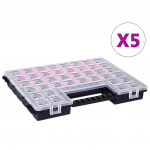 Reguleeritavate vaheseintega sortimendikarbid 5 tk, plast