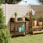 Taimealus, antratsiithall, 100 x 54,5 x 100 cm, tsingitud teras