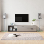 K&otilde;larialused 2 tk, h&otilde;bedane, karastatud klaas, 1 sambaga disain