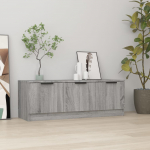 Telerikapp, hall sonoma tamm, 102 x 35 x 36,5 cm, tehispuit