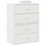 Kapid 2 sahtliga 2 tk, valge, 60x31x40 cm, tehispuit