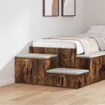 Hoiukapp suitsutatud tamm 108 x 41 x 40 cm tehispuit