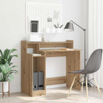 Laud laualampidega k&auml;sit&ouml;&ouml;tamm 97 x 45 x 90 cm tehispuit