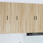K&ouml;&ouml;gikapp riiuliga sonoma tamm 40 x 31 x 100 cm tehispuit