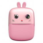 Mini Thermal Printer for Kids with Camera and Camcorder - Pink