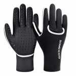 Rockbros Full Waterproof Cycling Gloves, Size: L/XL - Black