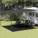 Telgimatt 400 x 400 cm, must, hdpe