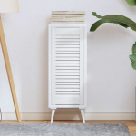 Kapiuks louvred design valge 69x29,5 cm