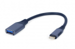 I/O ADAPTER USB-C TO USB OTG/GREY A-USB3C-OTGAF-01 GEMBIRD - 8716309121392