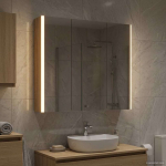 Vannitoa peeglikapp sonoma tamm 73.5 x 15.5 x 70 cm tehispuit