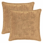 Diivanipadi 2 tk houten pruunikashall 35 x 35 cm vale k&uuml;&uuml;liku