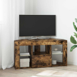 Nurgas led tv kapp 100 x 40 x 50 cm suitsetatud tamm tehispuit
