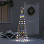 Led j&otilde;ulupuu ekenas 250 cm 390 led-i mitmev&auml;rviline teras
