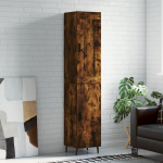 K&otilde;rge kapp, suitsutatud tamm, 34,5x34x180 cm, tehispuit