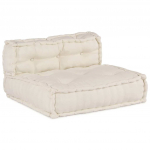 Modulaarne diivan 4 pcs cream kangas