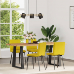 S&ouml;&ouml;gitoolid 4 tk, kollane, samet