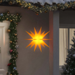 J&otilde;ulutuli led-valgustusega, kokkupandav, kollane, 57 cm