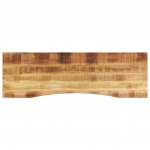 Kumerusega lauaplaat, 160x50x2,5 cm, t&ouml;&ouml;tlemata mangopuit