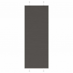Plisseeritud ruloo must 80x200 cm kanga laius 79,4 cm pol&uuml;ester