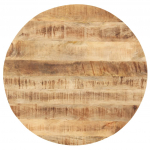 Lauaplaat tugevast mangopuidust, &uuml;mmargune, 25&ndash;27 mm 40 cm